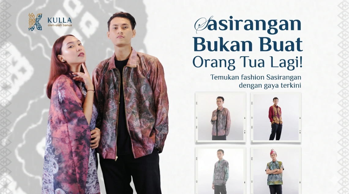 Siapa bilang Sasirangan cuma buat acara formal?