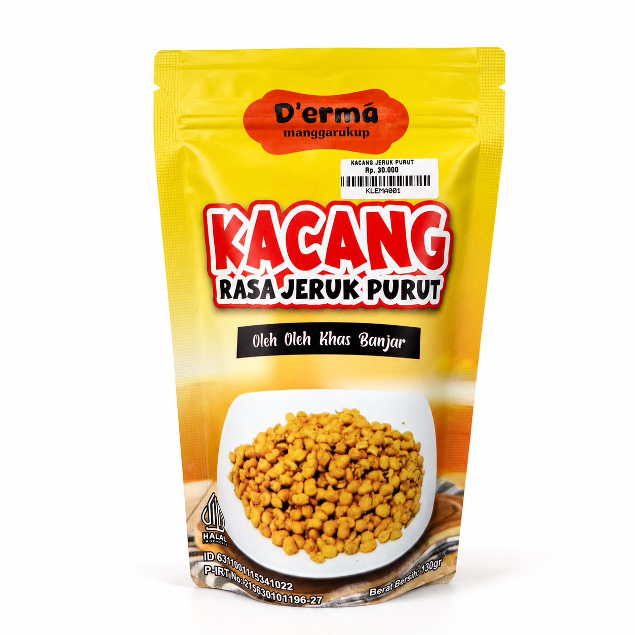 Kacang Rasa Jeruk Purut D'ERMA 2