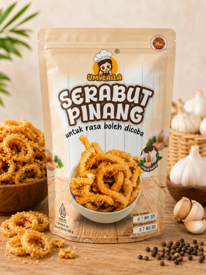 Serabut Pinang Original Bawang Umy Laila