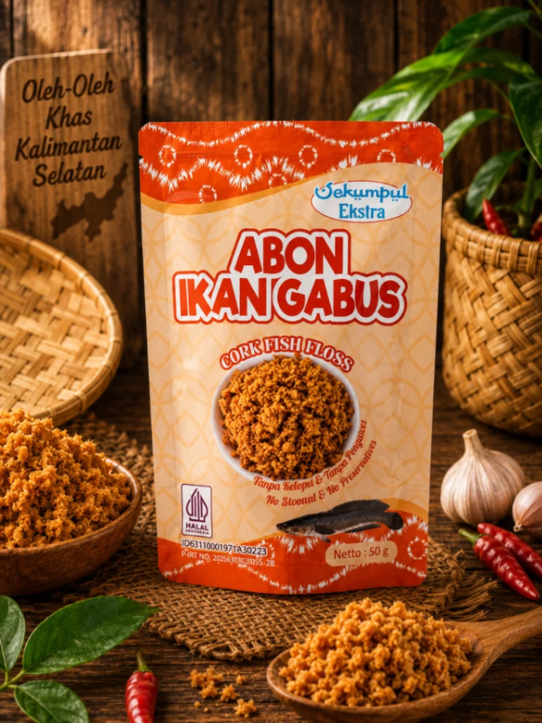 Abon Ikan Gabus Sekumpul Ekstra