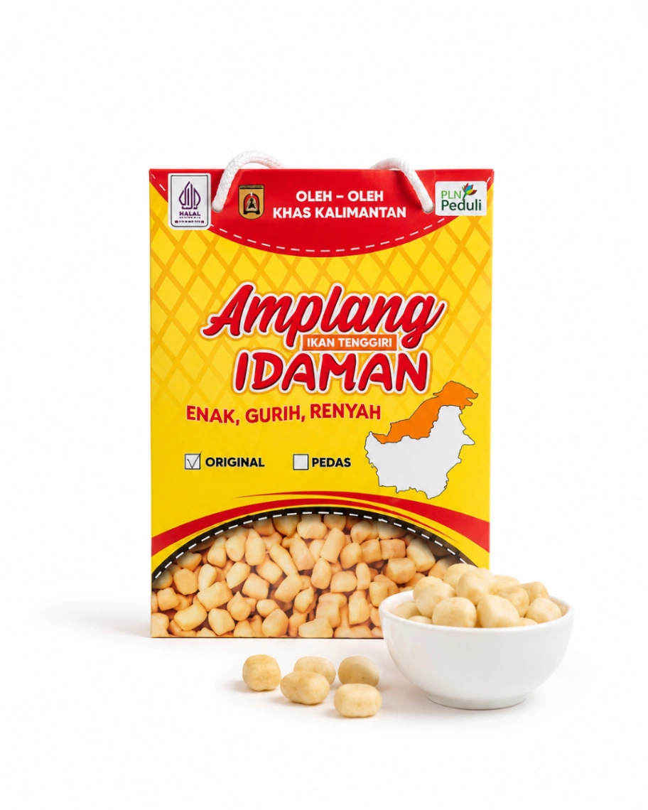 Amplang Idaman Ikan Tenggiri Isi 10
