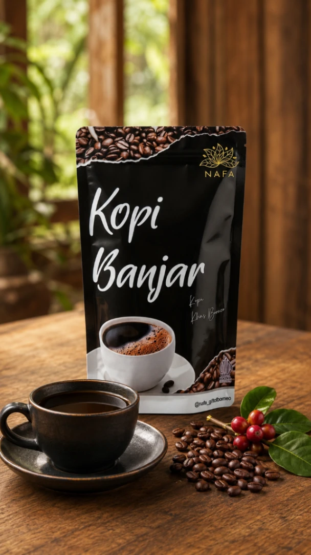 Kopi Banjar Original NAFA Besar 200gr