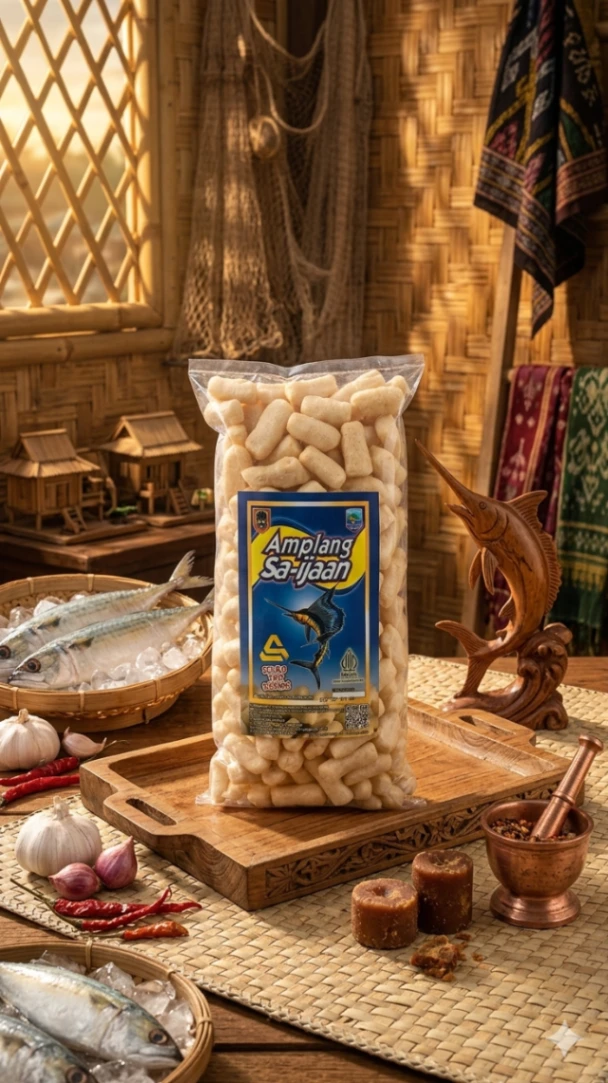 Amplang Saijaan Ikan Tenggiri 500gr