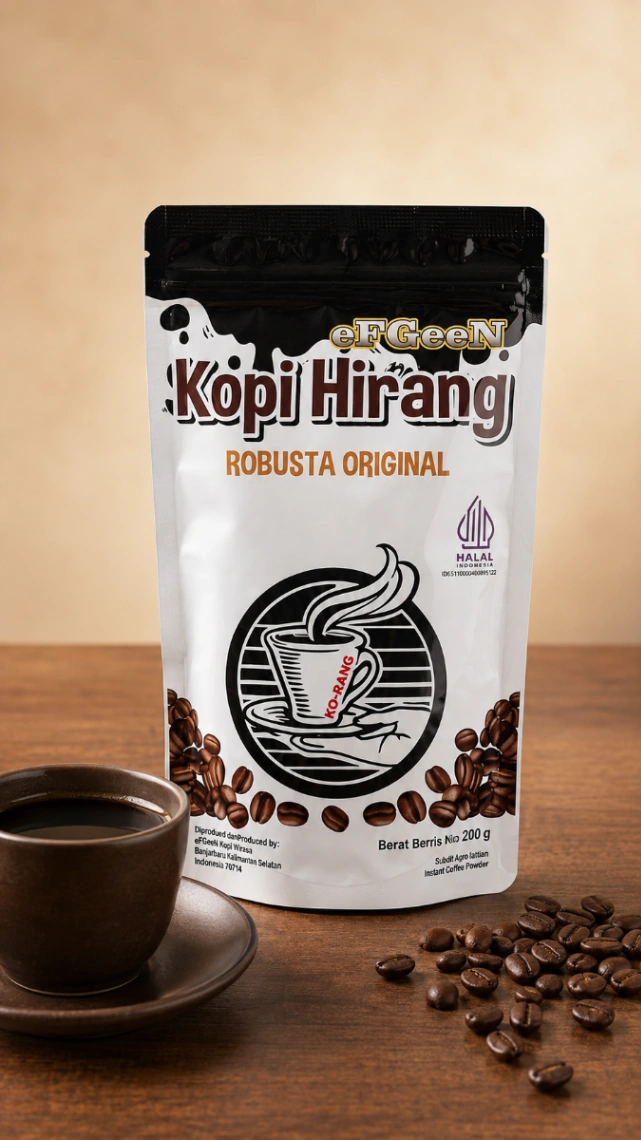 Kopi Hirang Robusta Original eF GeeN 