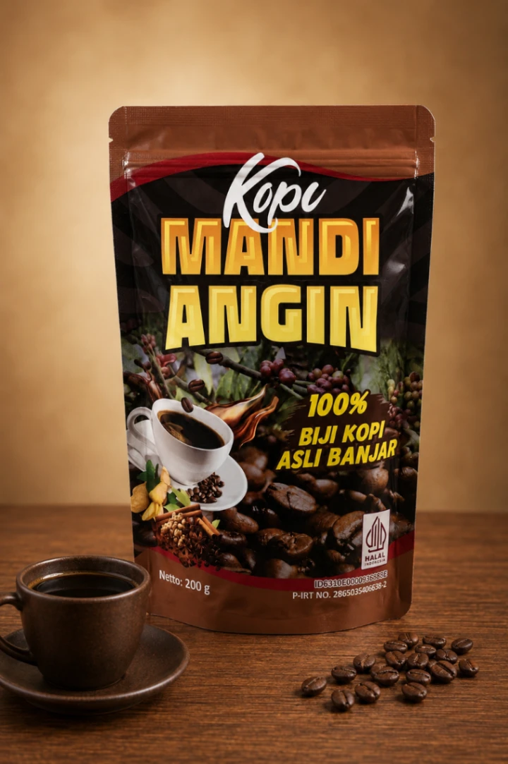 Kopi Mandiangin Biji Kopi Asli Banjar 200 gr