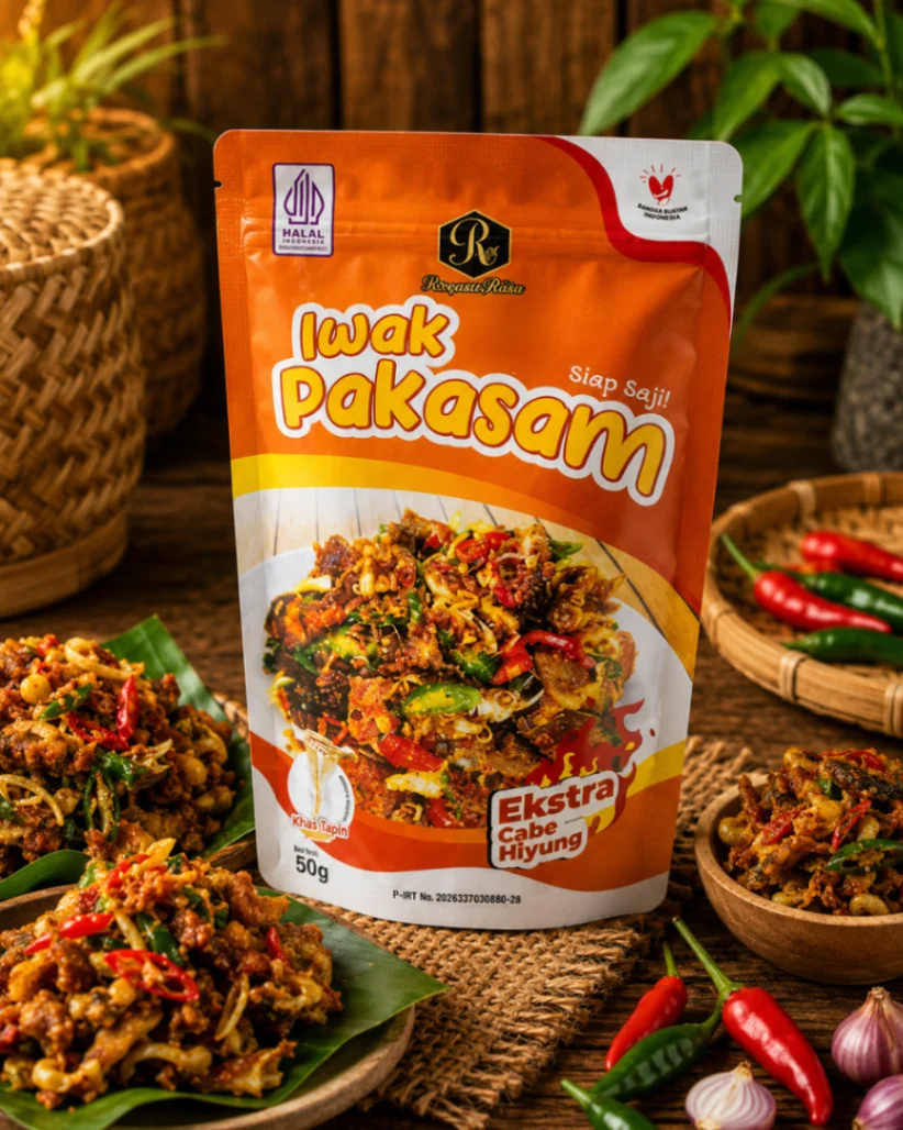 Iwak Pakasam Ekstra Cabe Hiyung