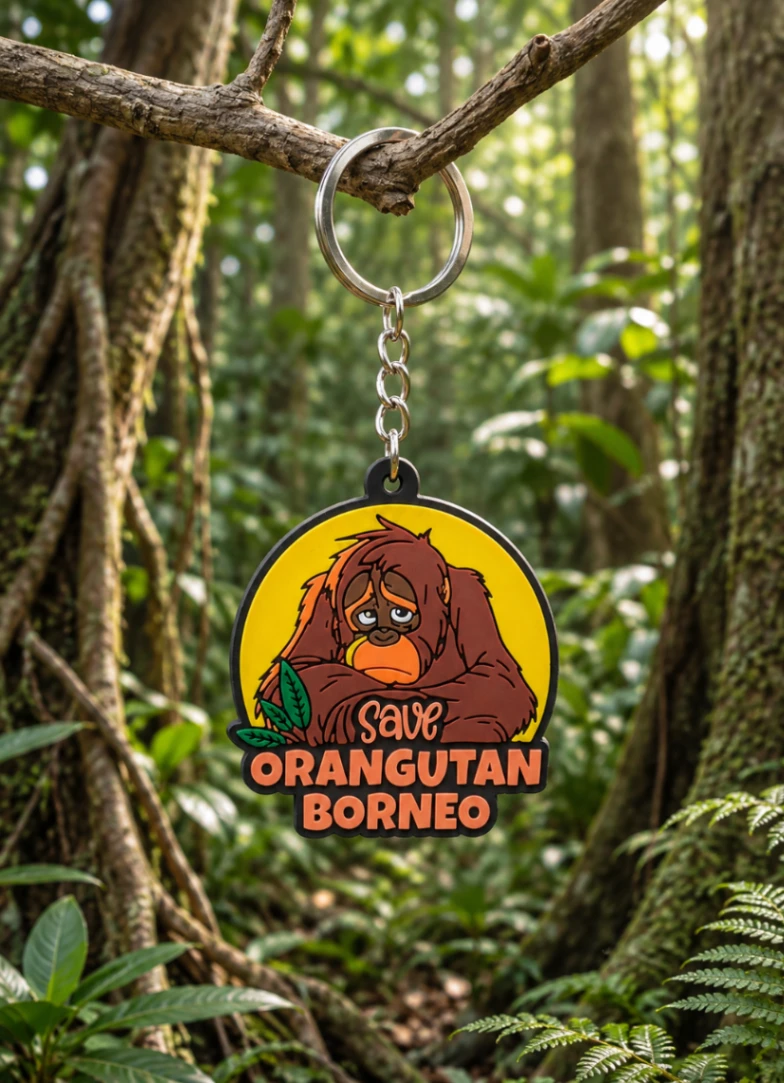 Ganci Save Orangutan Borneo
