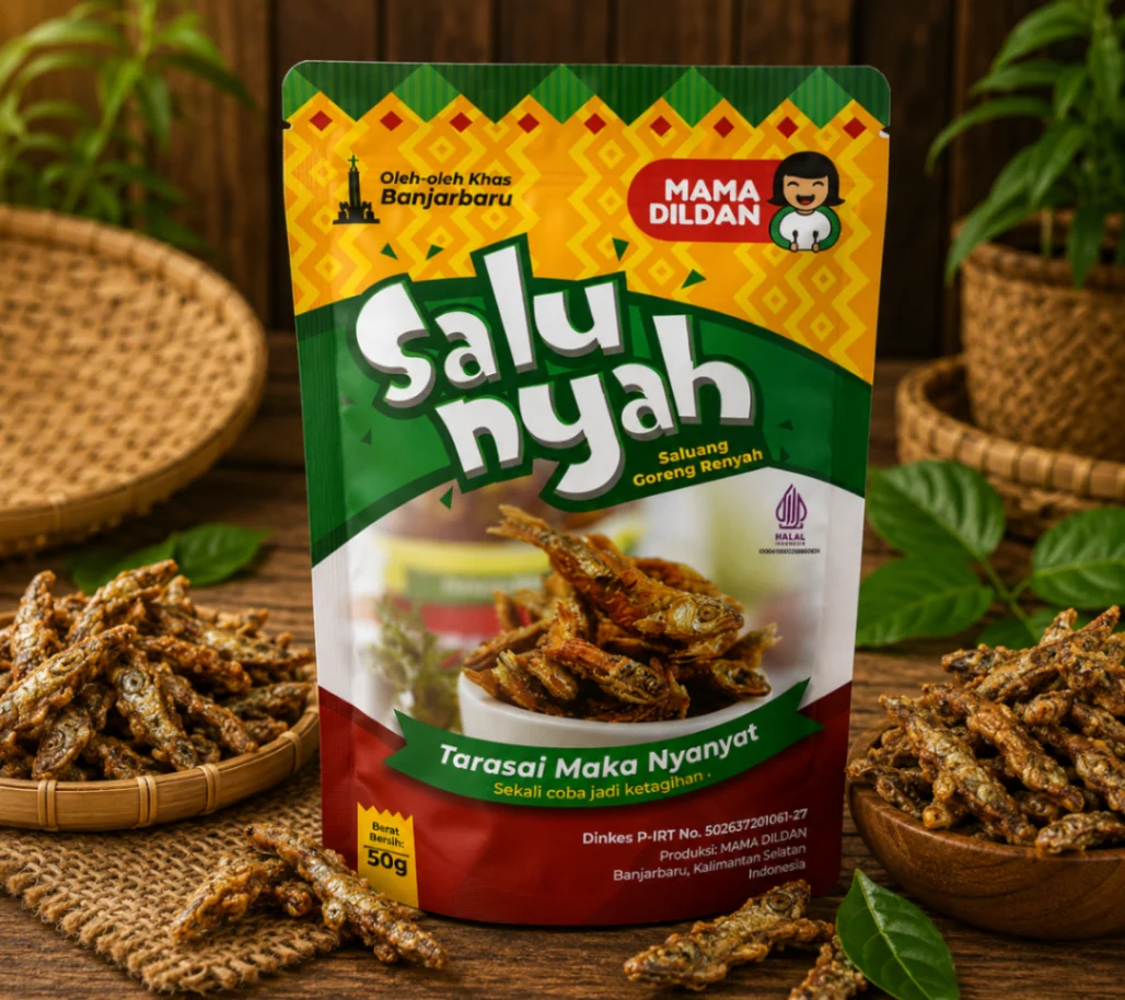 Saluang Goreng Renyah Mama Dildan