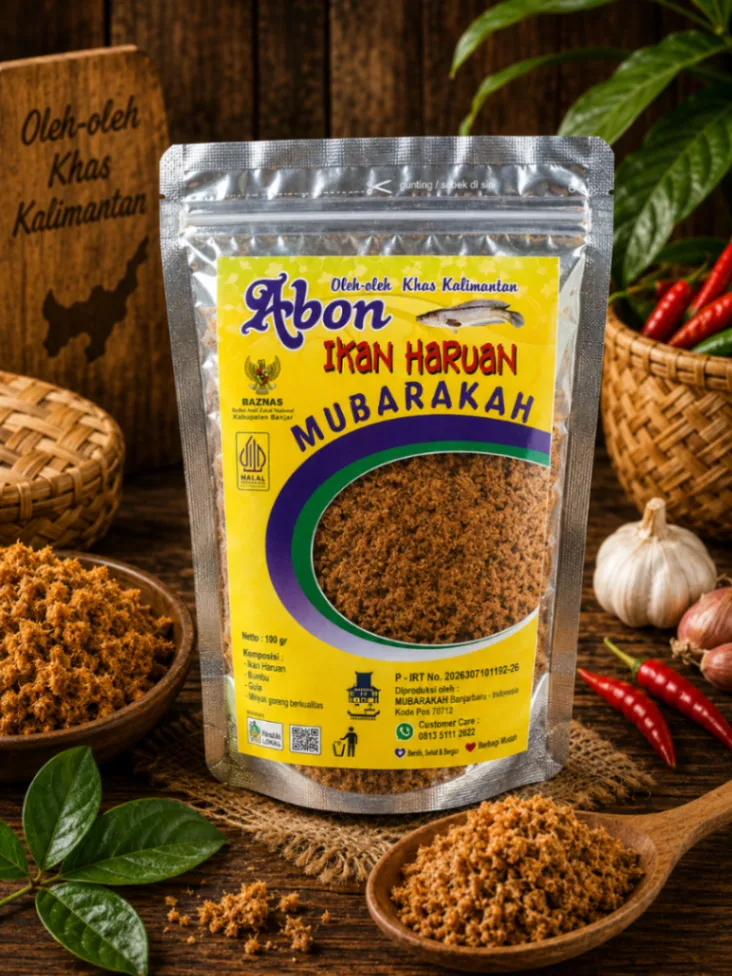Abon Ikan Haruan Mubarakah
