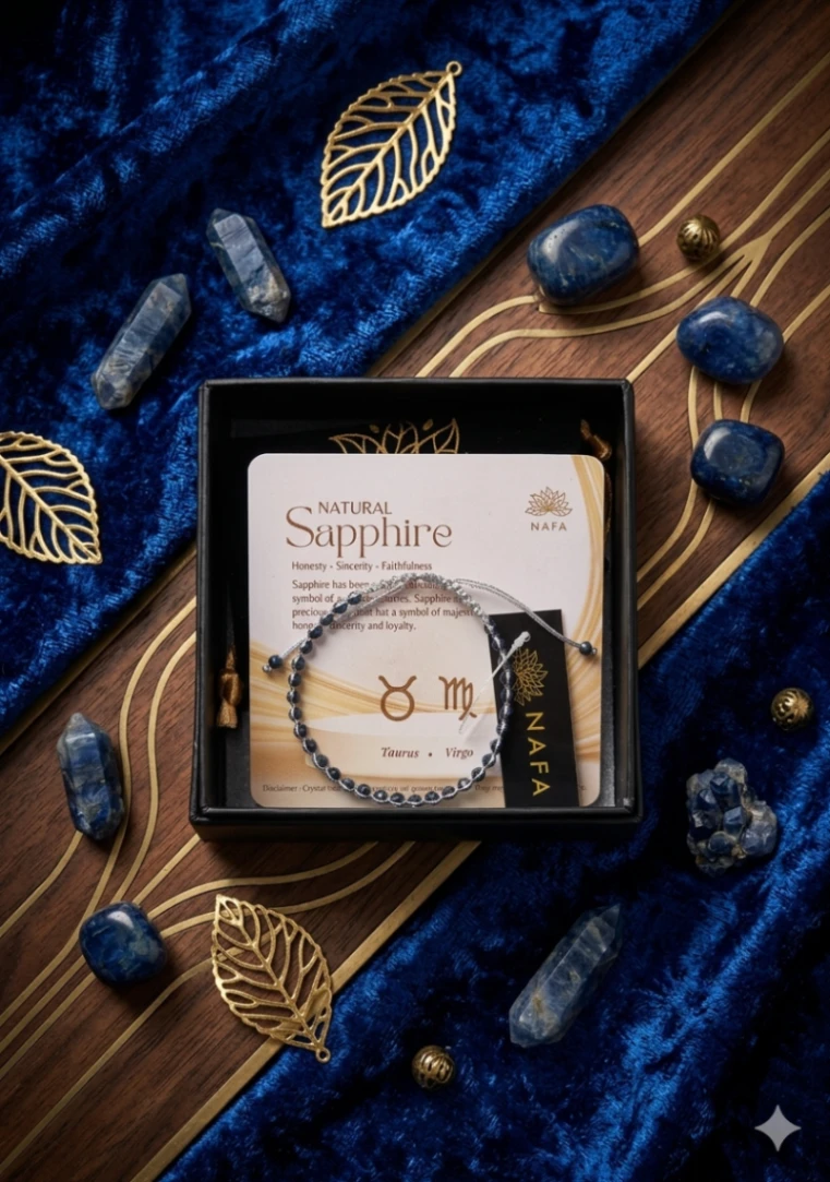 Gelang Natural Blue Sapphire