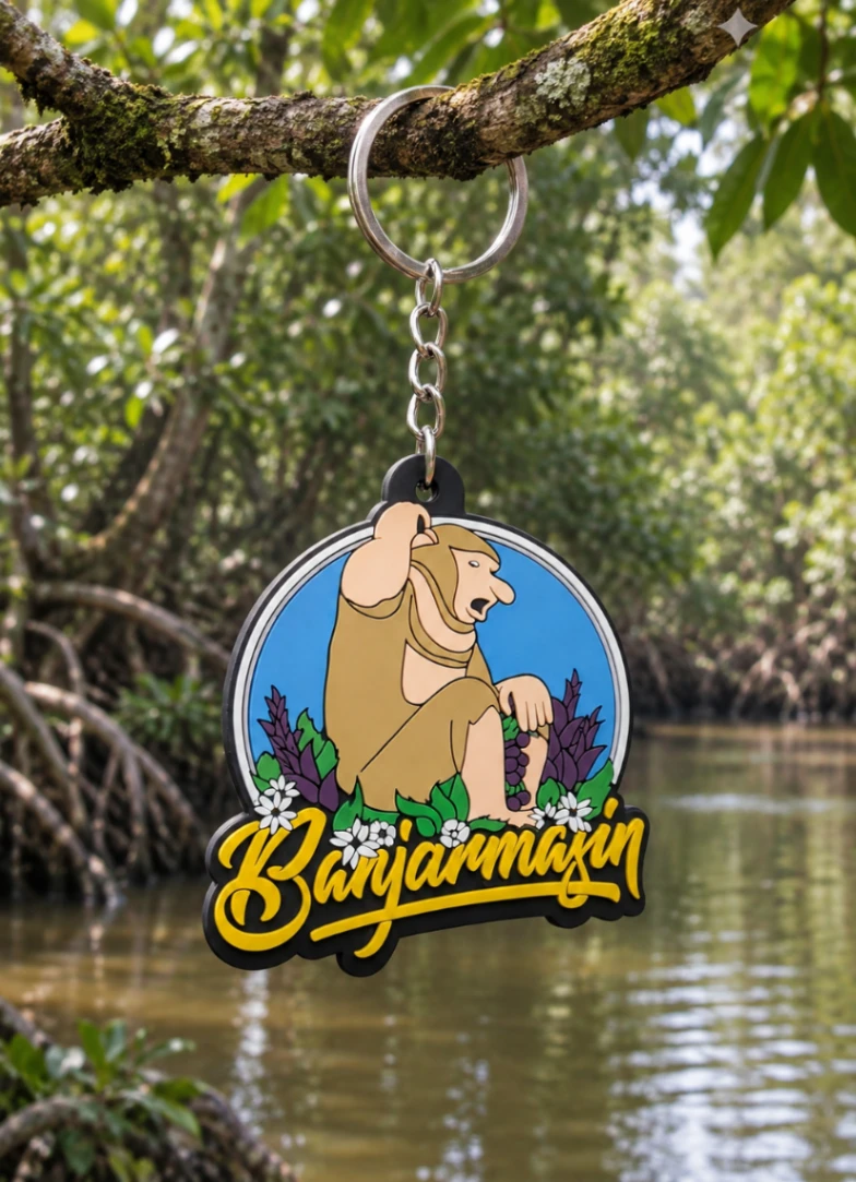 Ganci Karakter Bekantan Banjarmasin