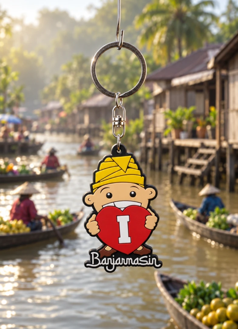 Ganci Anak Banjar I Love Banjarmasin
