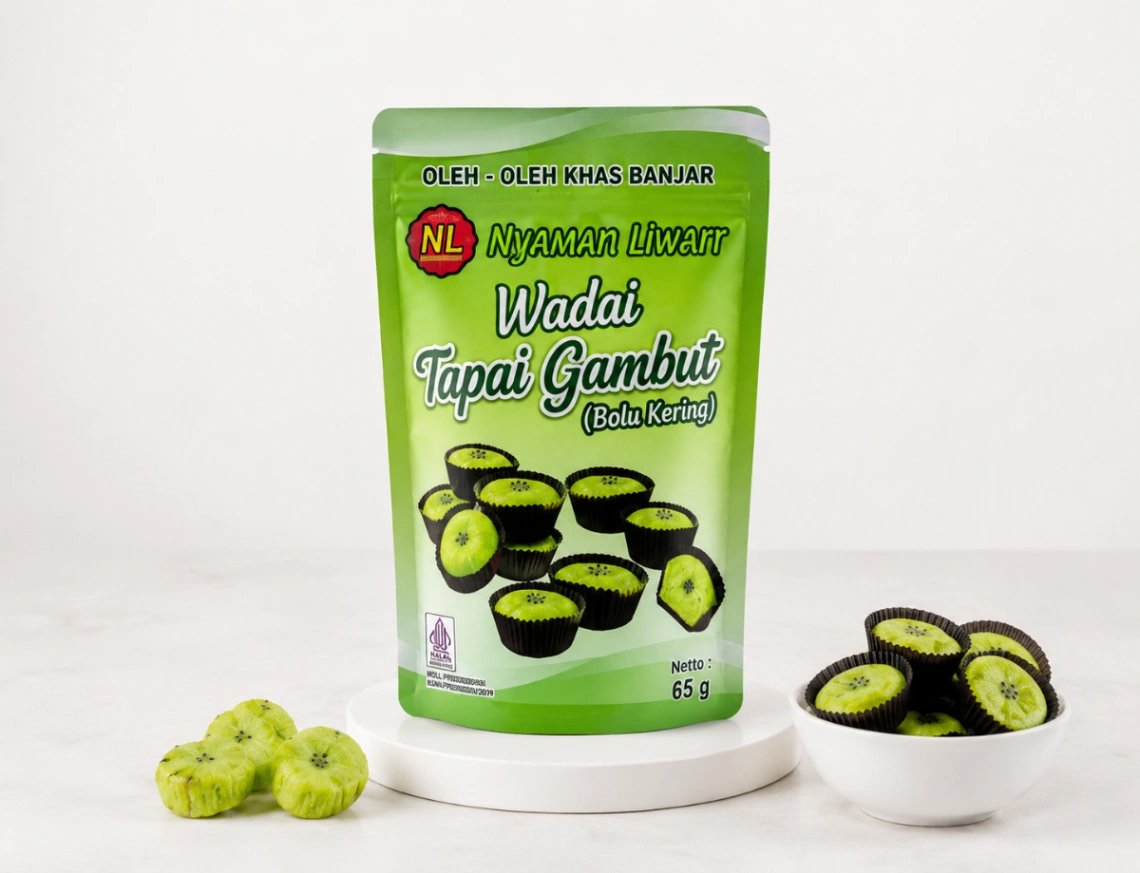 Wadai Tapai Gambut (Bolu Kering)
