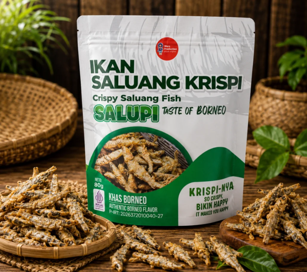 Ikan Saluang Krispi Woro Production 80gr