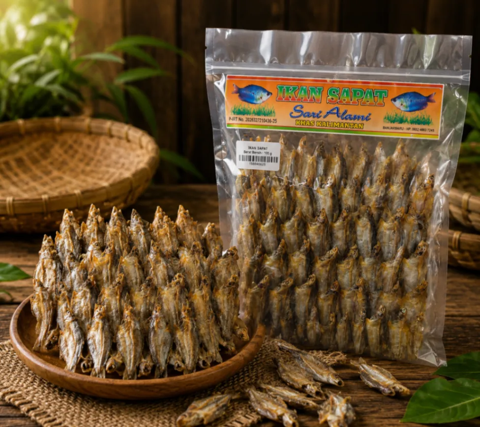 Ikan Sapat Kering Sari Alami
