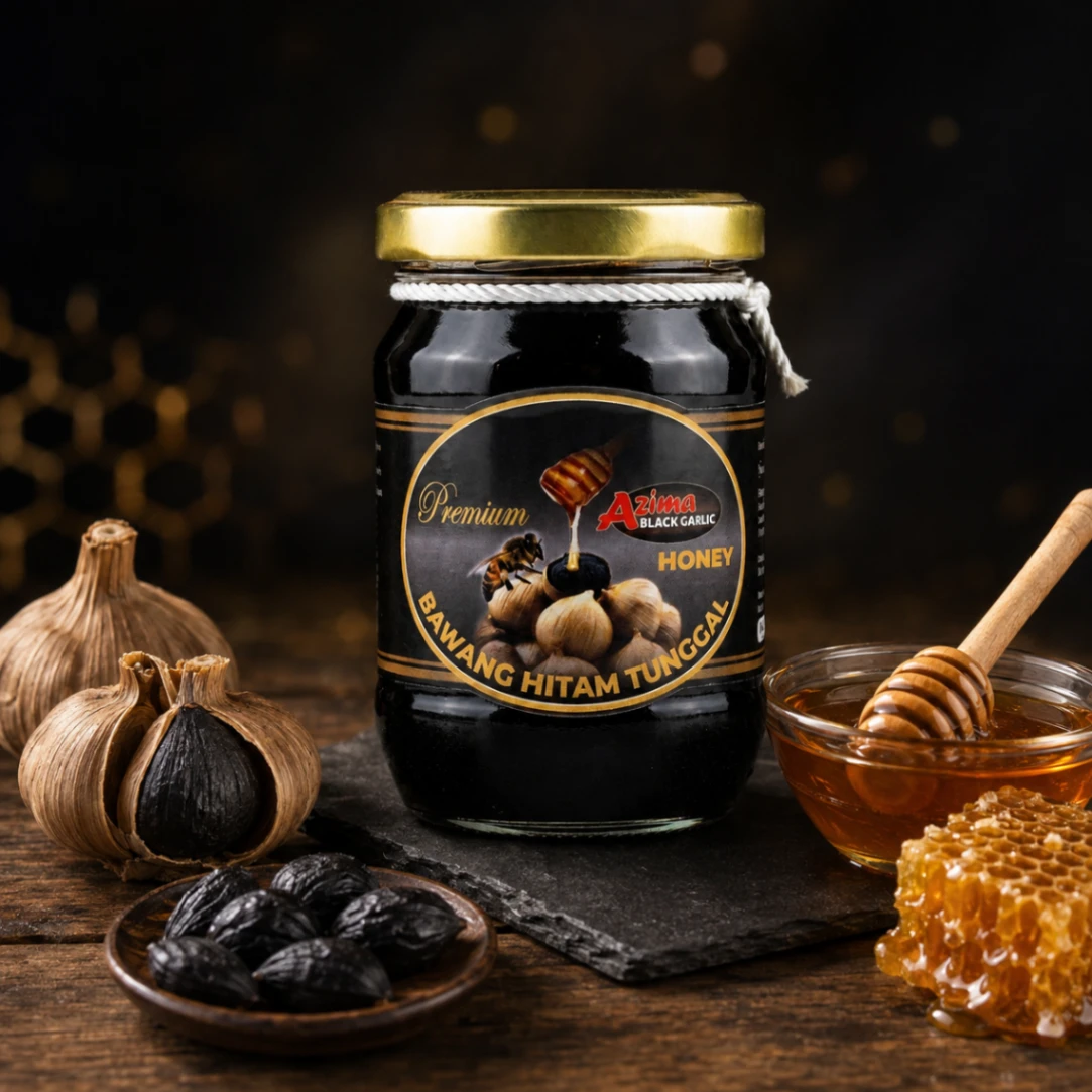 Madu Bawang Hitam Tunggal Azima