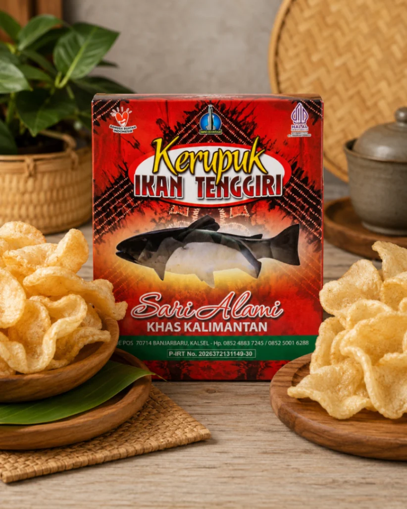 Kerupuk Ikan Tenggiri Sari Alami