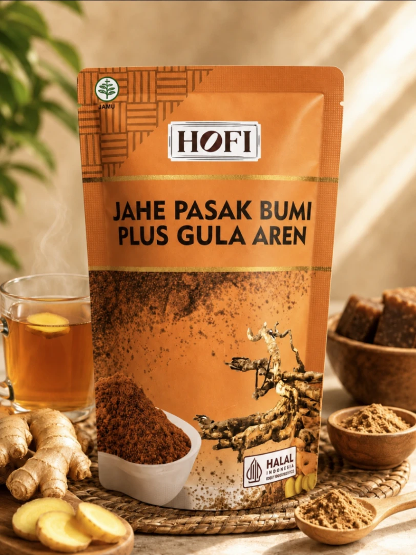 Jahe Pasak Bumi Plus Gula Aren HOFI
