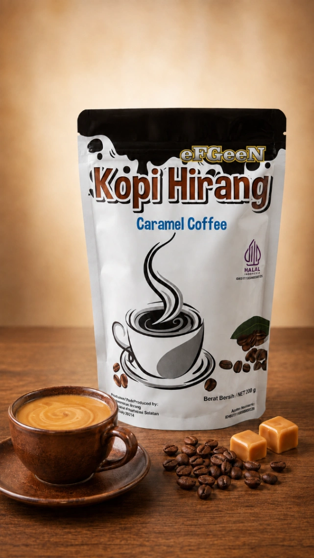 Kopi Hirang Caramel eF GeeN