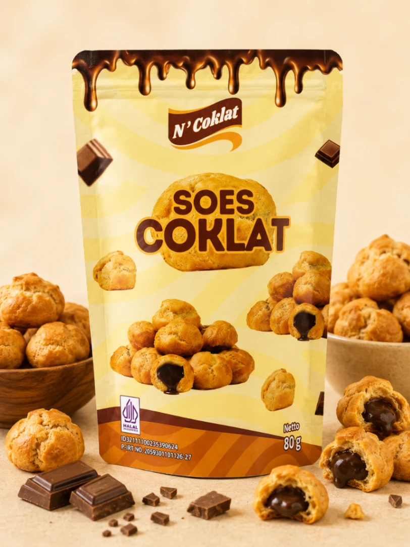 Soes Coklat N'Coklat