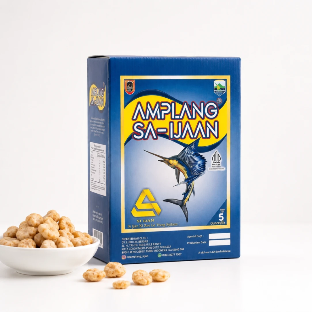 Amplang Saijaan Ikan Tenggiri Isi 5