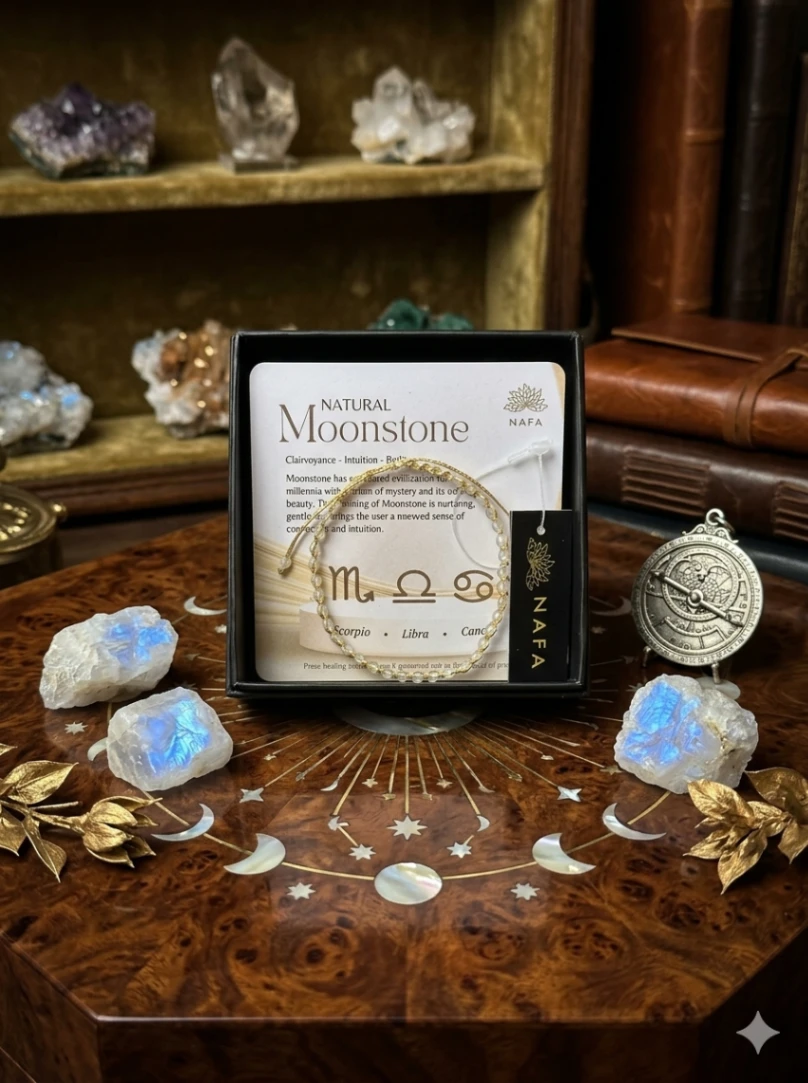 Gelang Natural Moonstone Kecil