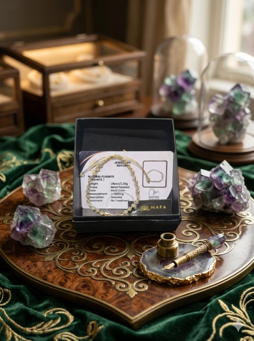 Gelang Natural Fluorite