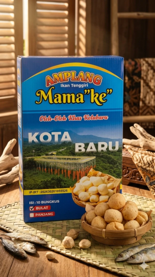 Amplang Mamake Ikan Tenggiri Isi 10