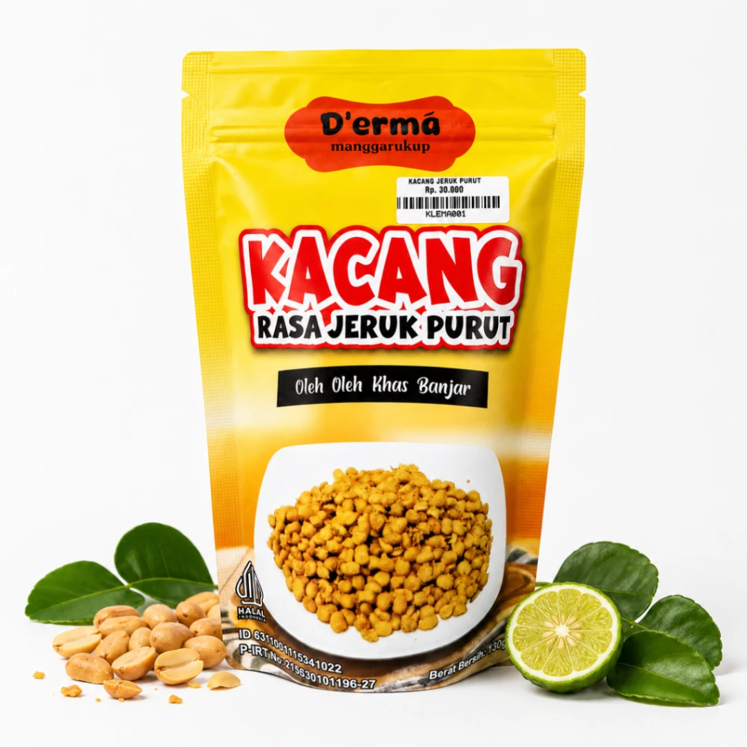Kacang Rasa Jeruk Purut D'ERMA